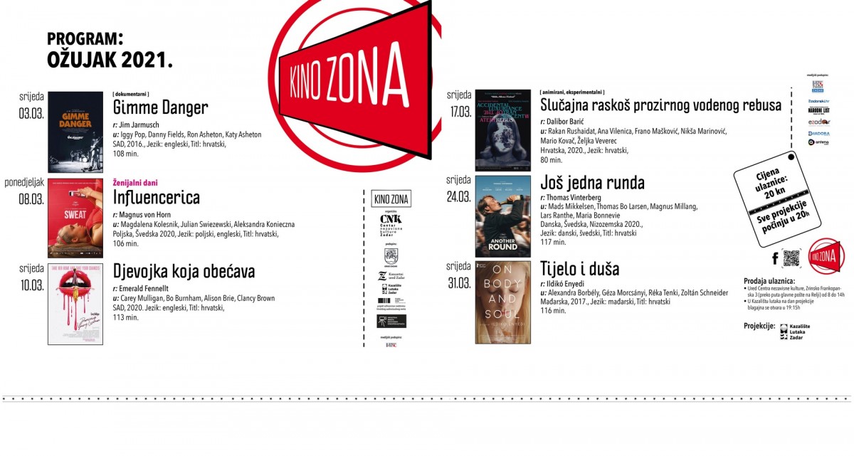 Bogati filmski ožujak u Kino Zoni!