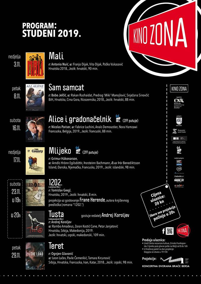 Kino Zona brings you great movies in November too!