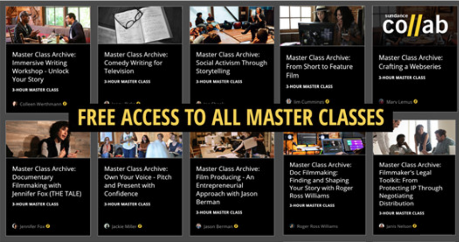 Free Master class courses!