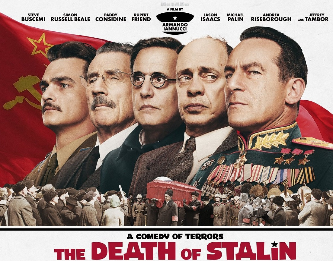 Let's chase the rain together with laughter with "Death of Stalin"