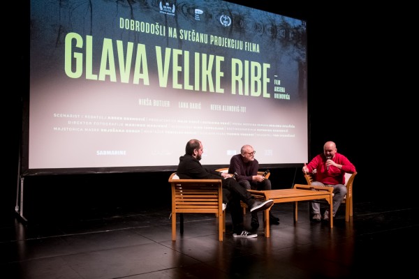 Projekcija filma "Glava velike ribe" i moderirani razgovor Ivica Perinović/ Arsen Oremović/ Nikša Butijer